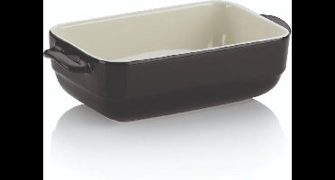 Ovenschaal Keramiek Zwart, 22.5 cm x 12.5 cm - Kela | Malin