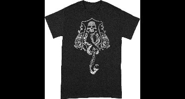 Harry Potter - Dark Mark Crest T-Shirt Zwart