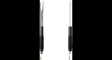Boretti - barbecue vork - 46,5 cm - Anti-slip handvaten - Ophangoogjes - Barilo - Ceramica
