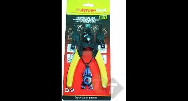 Borgveertang, Seegerringtang, 4 delig, voor inwendig en uitwendige borgveren, Benson