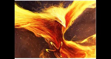 New Age Devi - Diamond Painting set - Feniks - 30 x 40 cm