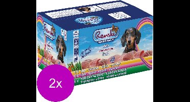 Renske Adult Multidoos Honden Natvoer Maaltijd - Hondenvoer - 2 x 24 x 395 g