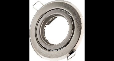 Groenovatie Inbouwspot - Rond - Kantelbaar - MR16 Fitting - Ø 100 mm - Satijn