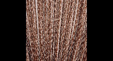 Vliegengordijn Luna - 100 x 220cm - Donker Bruin