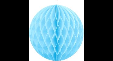 Honeycomb Bal Lichtblauw 10cm