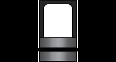 Van Gerwen Handgreep voor kwartsglas TL