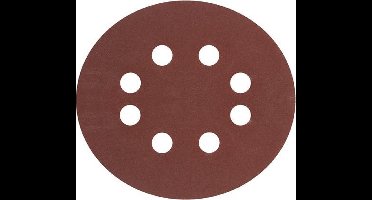 Schuurschijf Korrel 180 - Met klittenband bevestiging - 125mm - 10 stuks
