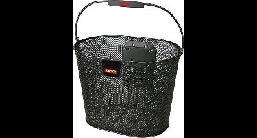 KLICKfix Oval Plus EF - Fietsmand - Stuur - Voor - 18 l - Zwart