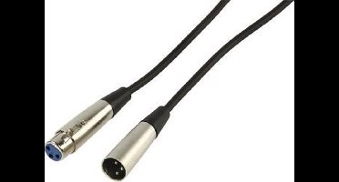 Valueline XLR (m) - XLR (v) audiokabel - 9 meter