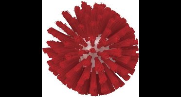 Vikan wormhuisborstelkop medium 135mm - Rood