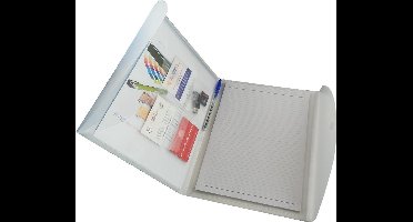 EXXO-HFP #70332 Schrijfmap - Portfolio-Lite -  voor links- & rechtshandigen - Turquoise - 10 stuks