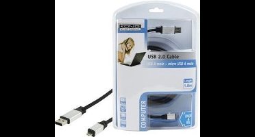 König, Usb 2.0 Kalel, Usb A Male - Micro Usb A Male, 1.8m