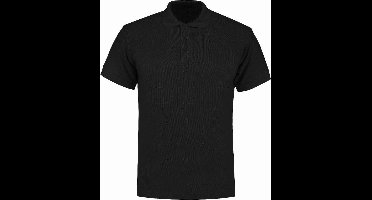 Benza Basic Heren Sportpolo Poloshirt Polo - Zwart - Maat XXL