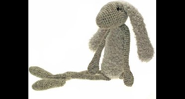 Haakpakket Geboortehaas lichtgrijs