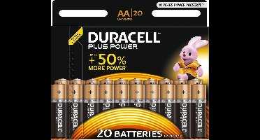 Duracell AA Plus Power - 20 stuks