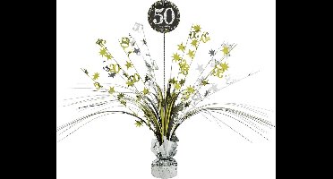 Spray Centrepiece 50 Glitterfeest - Zilver & Goud