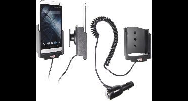 Brodit actieve houder met autolader voor HTC One