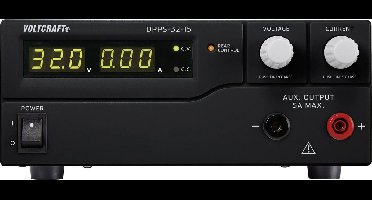 VOLTCRAFT DPPS-32-15 Labvoeding, regelbaar 1 - 32 V/DC 0 - 15 A 480 W USB Programmeerbaar Aantal uitgangen: 1 x