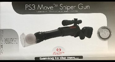 Behuizing die een Move-controller voor PlayStation 3 omzet in een sniper rifle