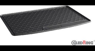 Gledring Rubbasol (Rubber) Kofferbakmat passend voor Nissan Juke II 2019- (hoge variable laadvloer)