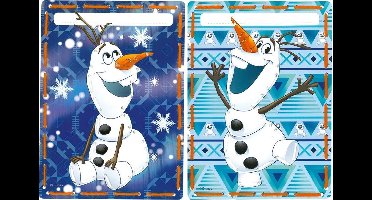 Vervaco - Borduurkaart kit - Disney Olaf set van 2 - PN-0166248 - Borduren - Borduurpakket - Borduurpakket kind