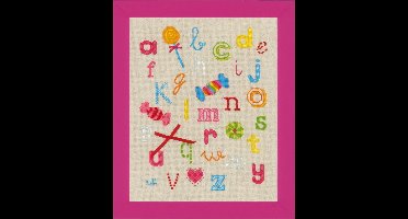 Telpakket kit Abc met snoepjes  - Vervaco - PN-0150883