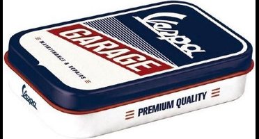 Vespa Garage Pepermunt Blik XL