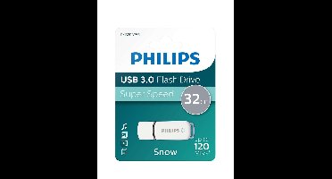 Philips FM32FD75B - USB 3.0 - 32GB - Snow - Grijs