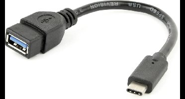 Scanpart USB A naar USB C adapter kabel - 20 cm - Converter - Tot 5 Gb/s - USB 3.0