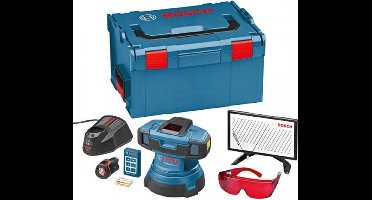 Oppervlaktelaser GSL 2 (IP54) (Accupack 12 Volt 1,3 Ah Li-ion + Lader AL 1115 CV + Afstandsbediening RC 2 + Richtplaat)