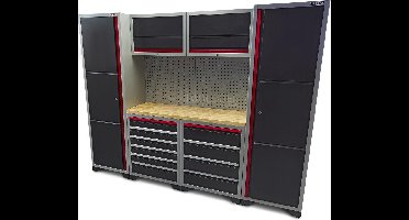 9 Delig Deluxe Professioneel Modulair Werkplaats Systeem