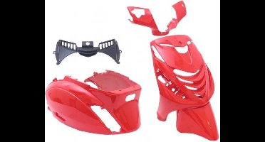 Edge Kappenset Piaggio Zip-SP 5-Delig Ferrari-Rood