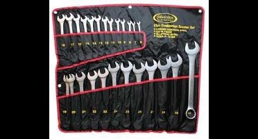 Steek-Ringsleutelset Hofftech 25-Delig