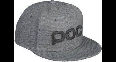 POC Corp  Sportcap - Unisex - grijs/zwart Maat 54
