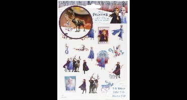 Disney - Frozen 2 - Pop Up Stickers met 3D effect - 16 stickers