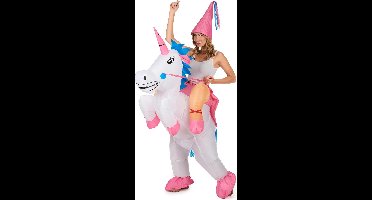 Vegaoo - Prinses op eenhoorn kostuum voor volwassenen