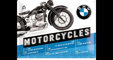 Wandbord – BMW Motorcycles - 30x40 cm