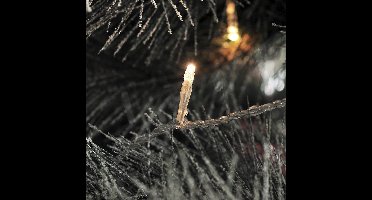 Konstsmide 3610-103 Micro-lichtketting Buiten Energielabel: G (A - G) werkt op het lichtnet LED Warmwit Verlichte lengte: 11.24 m