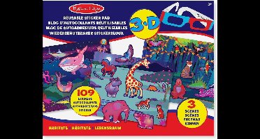 Melissa & Doug reusable stickerboek dieren