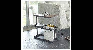 Yamazaki Bijzettafel - Tower - Zwart