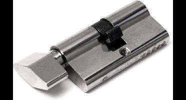 Dulimex Profielcilinder economy knop messing vernikkeld 30-30