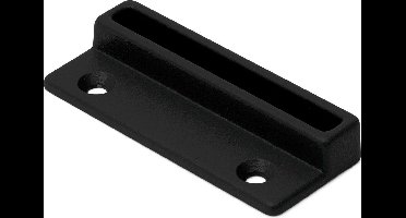 Raamsluiting - Zwart - Zamac - Dulimex - Dulimex DX raamboomplaatje, zwart