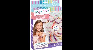 Make it Real Suede Armbandjes met bedeltjes maken
