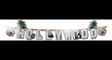 Vlaggenlijn Letters Hollywood 135 Cm Karton