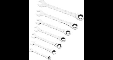 STANLEY Ringsteeksleutelset met Ratelring 7 delig - STMT82846-0