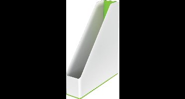 Leitz WOW Tijdschriftencassette Wit/Groen