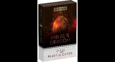 Winning Moves House of the Dragon - Speelkaarten - Waddingtons No.1 (Engels)