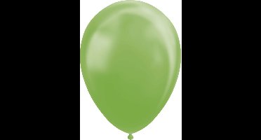 Groene ballonnen metallic | 10 stuks