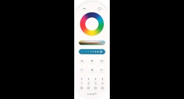 Mi Light afstandsbediening - MLT092 - 4 groepen - RGB + CCT