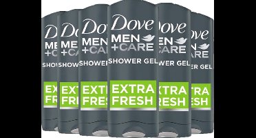 Dove Douchegel Men Care Extra Fresh - Voordeelverpakking 6 x 400 ml